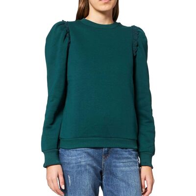 Bluza damska Naf Naf Huberte zielona-S Bluza damska Naf Naf Huberte zielona-S