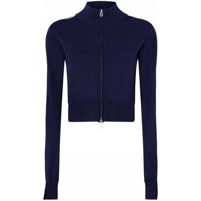Bluza damska Pinko 104738 A2FQ granatowy biały - M Bluza damska Pinko 104738 A2FQ granatowy biały - M