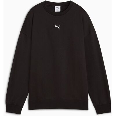 Bluza damska Puma ESS OVERSIZED CREW FL czarna 68540001 r XXS Bluza damska Puma ESS OVERSIZED CREW FL czarna 68540001 r XXS