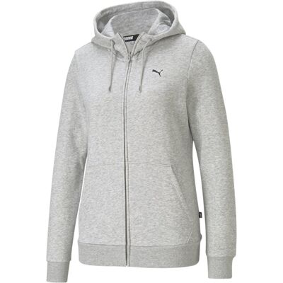 Bluza damska Puma ESS Small Logo Full-Zip szara 586811 54-XS Bluza damska Puma ESS Small Logo Full-Zip szara 586811 54-XS