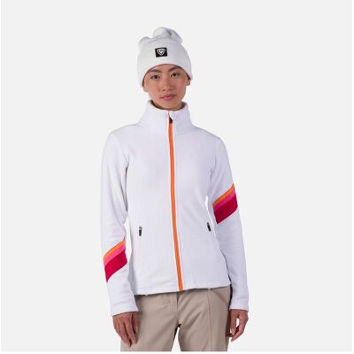 Bluza damska Rossignol W Strawpile Fleece Fz biały XL Bluza damska Rossignol W Strawpile Fleece Fz biały XL