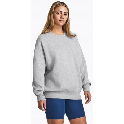 BLUZA DAMSKA UNDER ARMOUR OVERSIZE NIEROZPINANA CIEPŁA ICON FLEECE CREW XS BLUZA DAMSKA UNDER ARMOUR OVERSIZE NIEROZPINANA CIEPŁA ICON FLEECE CREW XS
