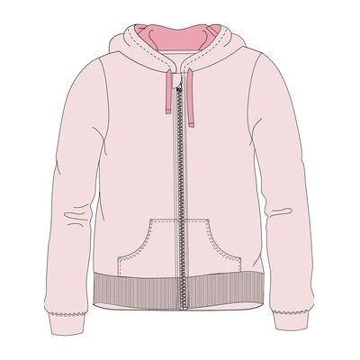 brak danych Bluza damska z kapturem BASIC różowa XS brak danych Bluza damska z kapturem BASIC różowa XS