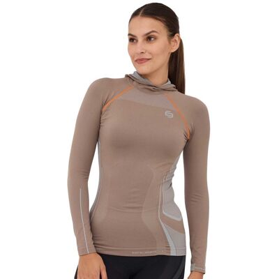 Bluza damska z kapturem Brubeck FITNESS Bluza damska z kapturem Brubeck FITNESS