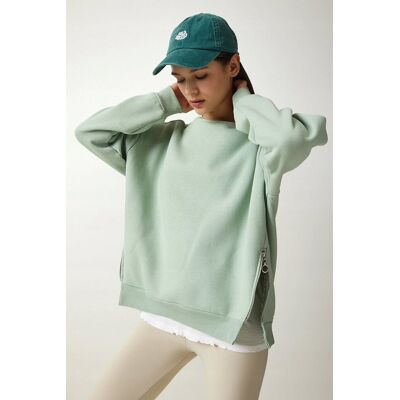 Inny producent BLUZA DAMSKA ZAMEK PO BOKACH MIĘTOWA BAWEŁNA POLIESTER 42 5GA* Inny producent BLUZA DAMSKA ZAMEK PO BOKACH MIĘTOWA BAWEŁNA POLIESTER 42 5GA*