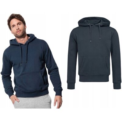 Bluza Dresowa Ciepła Kangurka JAKOŚĆ STEDMAN 5600 GRANATOWA XS Bluza Dresowa Ciepła Kangurka JAKOŚĆ STEDMAN 5600 GRANATOWA XS