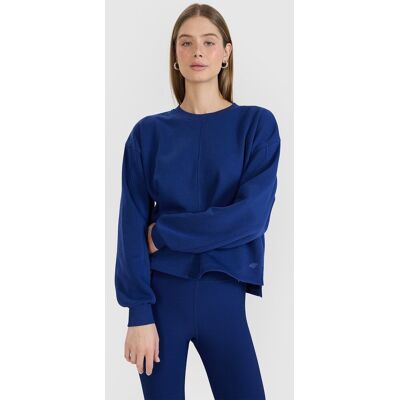 Bluza dresowa damska 4F bez kaptura 4FWSS25TSWSF1543-30S Niebieski L Bluza dresowa damska 4F bez kaptura 4FWSS25TSWSF1543-30S Niebieski L