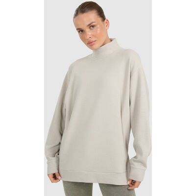 Bluza dresowa do jogi i pilatesu damska 4F 4FWAW25TFSWF589-12S Biały XS Bluza dresowa do jogi i pilatesu damska 4F 4FWAW25TFSWF589-12S Biały XS