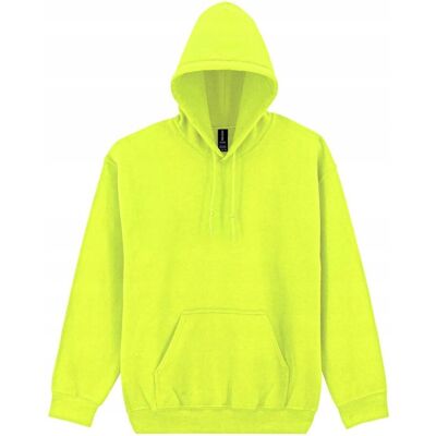 Gildan Bluza z kapturem - L - Fluo - Odzież Casual Gildan Bluza z kapturem - L - Fluo - Odzież Casual