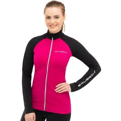 Bluza dresowa termoaktywna rozpinana damska Brubeck Athletic Bluza dresowa termoaktywna rozpinana damska Brubeck Athletic