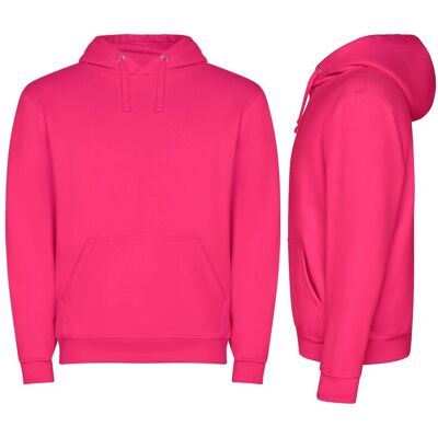 Bluza Dresowa z Kapturem Kangurka JAKOŚĆ ROLY Capucha SU1087 RÓŻ Rosette L Bluza Dresowa z Kapturem Kangurka JAKOŚĆ ROLY Capucha SU1087 RÓŻ Rosette L