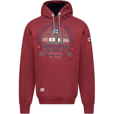 Inny producent Bluza Geographical Norway DB 100 M WZ3006H/GN-Burgundy Inny producent Bluza Geographical Norway DB 100 M WZ3006H/GN-Burgundy