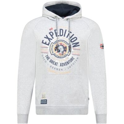 Inny producent Bluza Geographical Norway Galdemar DB 100 M WZ3019H/GN-Blended Grey Inny producent Bluza Geographical Norway Galdemar DB 100 M WZ3019H/GN-Blended Grey