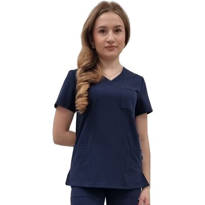 M&C Bluza medyczna ciemny granat casual premium roz. XXL M&C Bluza medyczna ciemny granat casual premium roz. XXL