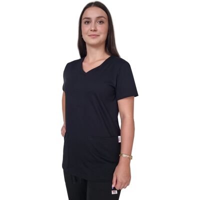 M&C Bluza Medyczna Czarna Elastyczna Bawełna Roz. Xxl M&C Bluza Medyczna Czarna Elastyczna Bawełna Roz. Xxl