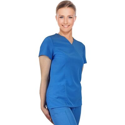 M&C Bluza medyczna elastyczna niebieska Comfort Fit roz XXL M&C Bluza medyczna elastyczna niebieska Comfort Fit roz XXL