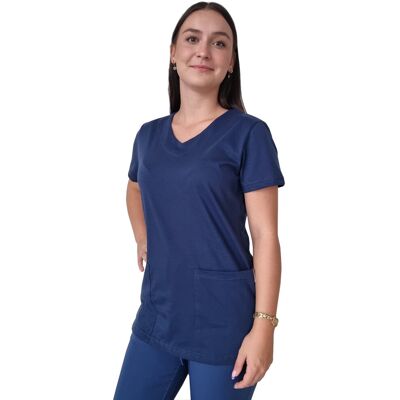 M&C Bluza Medyczna Granatowa Elastyczna Bawełna Roz. 3Xl M&C Bluza Medyczna Granatowa Elastyczna Bawełna Roz. 3Xl
