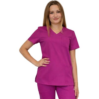 M&C Bluza medyczna purpurowa casual premium roz. 3XL M&C Bluza medyczna purpurowa casual premium roz. 3XL