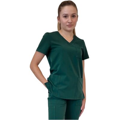 M&C Bluza medyczna zielona butelka casual premium roz. 3XL M&C Bluza medyczna zielona butelka casual premium roz. 3XL