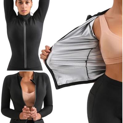 Inny producent Bluza Odchudzająca Termiczna Długi Rękaw S/M Inny producent Bluza Odchudzająca Termiczna Długi Rękaw S/M