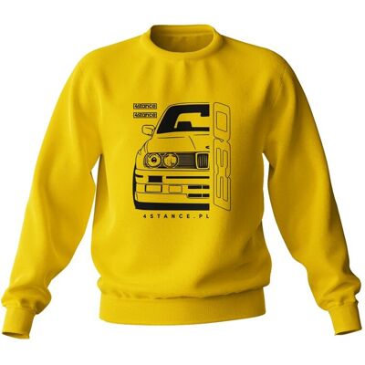 Inny producent Bluza przód BMW E30 żółta-3XL Inny producent Bluza przód BMW E30 żółta-3XL