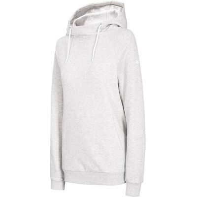 Bluza sportowa Damska 4F Biały Melanż Nosh4 Bld002 10M-2Xl Bluza sportowa Damska 4F Biały Melanż Nosh4 Bld002 10M-2Xl