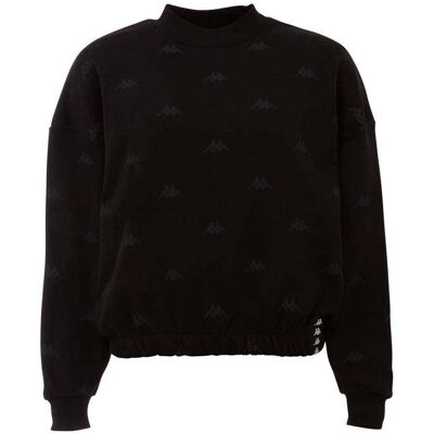 Bluza sportowa Damska Kappa Ignara Czarna 309091 19-4006-S Bluza sportowa Damska Kappa Ignara Czarna 309091 19-4006-S