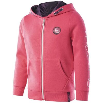Bluza sportowa dziewczęca BEJO Ashira KDG, różowy, r. 110 Bluza sportowa dziewczęca BEJO Ashira KDG, różowy, r. 110