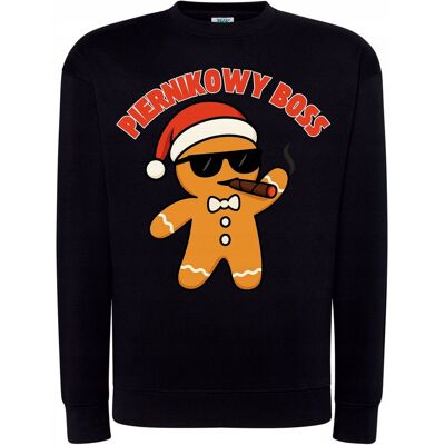 Szumila BLUZA ŚWIĄTECZNA PIERNIKOWY BOSS ZABAWNY PIERNIK SUPER PREZENT ŚWIĘTA 3XL Szumila BLUZA ŚWIĄTECZNA PIERNIKOWY BOSS ZABAWNY PIERNIK SUPER PREZENT ŚWIĘTA 3XL