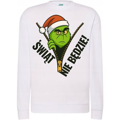 Szumila BLUZA ŚWIĄTECZNA ZABAWNA GRINCH ŚWIĄT NIE BĘDZIE! IDEALNA NA PREZENT 3XL Szumila BLUZA ŚWIĄTECZNA ZABAWNA GRINCH ŚWIĄT NIE BĘDZIE! IDEALNA NA PREZENT 3XL