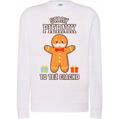 Szumila BLUZA ŚWIĄTECZNA ZABAWNA STARY PIERNIK TO TEŻ CIACHO IDEALNA NA PREZENT 3XL Szumila BLUZA ŚWIĄTECZNA ZABAWNA STARY PIERNIK TO TEŻ CIACHO IDEALNA NA PREZENT 3XL