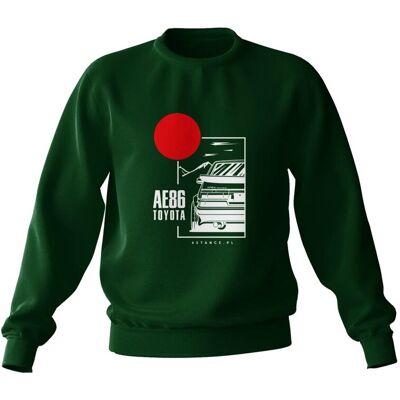 Inny producent Bluza Toyota AE86 zielona-3XL Inny producent Bluza Toyota AE86 zielona-3XL