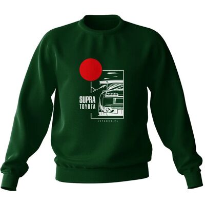 Inny producent Bluza Toyota Supra zielona-3XL Inny producent Bluza Toyota Supra zielona-3XL