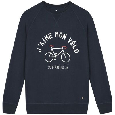 Inny producent Bluza unisex Faguo Cotton dresowa klasyczna granatowa-XS Inny producent Bluza unisex Faguo Cotton dresowa klasyczna granatowa-XS