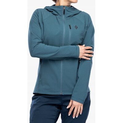 Inny producent Bluza z kapturem damska Black Diamond Alpenglow Pro Hoody - glacier Inny producent Bluza z kapturem damska Black Diamond Alpenglow Pro Hoody - glacier