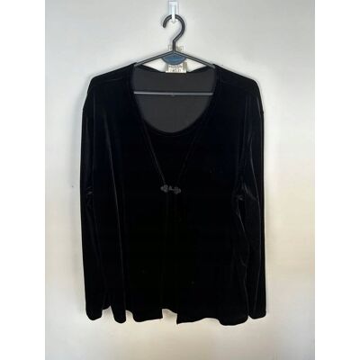 Inny producent Bluzka Damska Czarna Plus Size Rozmiar 3/4XL * Kathie Lee* Inny producent Bluzka Damska Czarna Plus Size Rozmiar 3/4XL * Kathie Lee*