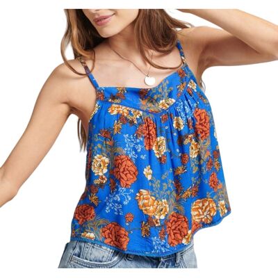 Bluzka damska SuperDry Vintage Embellished Top-L Bluzka damska SuperDry Vintage Embellished Top-L