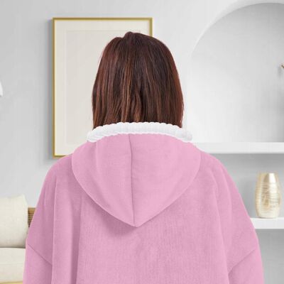 Inny producent BLUZOKOC RÓŻOWY PONCZO BLUZA Z KAPTUREM KIESZEŃ POLAR W GWIAZDKI OVERSIZE 1 Inny producent BLUZOKOC RÓŻOWY PONCZO BLUZA Z KAPTUREM KIESZEŃ POLAR W GWIAZDKI OVERSIZE 1