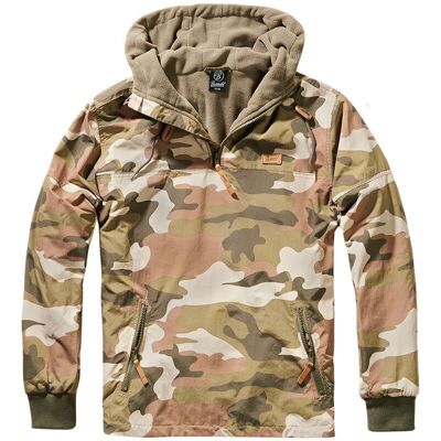 Brandit Kurtka Kangurka Zimowa Luke Windbreaker Light Woodland - Light Woodland - L Brandit Kurtka Kangurka Zimowa Luke Windbreaker Light Woodland - Light Woodland - L