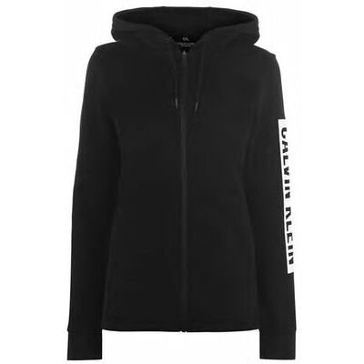 Calvin Klein bluza z kapturem czarna damska Performance, Rozmiar S Calvin Klein bluza z kapturem czarna damska Performance, Rozmiar S