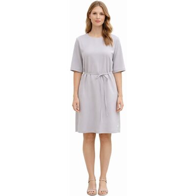 Calvin KLEIN SUKIENKA SZARA Z RĘKAWEM 3/4 I PASKIEM 36 1I4A Calvin KLEIN SUKIENKA SZARA Z RĘKAWEM 3/4 I PASKIEM 36 1I4A