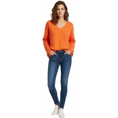 CAMEL ACTIVE POMARAŃCZOWY SWETER Z WEŁNĄ Z DEKOLTEM V XXL 6BA CAMEL ACTIVE POMARAŃCZOWY SWETER Z WEŁNĄ Z DEKOLTEM V XXL 6BA