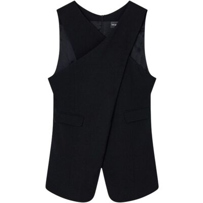 Giorgio Armani canotte e top donna emporio armani - top - nero Giorgio Armani canotte e top donna emporio armani - top - nero