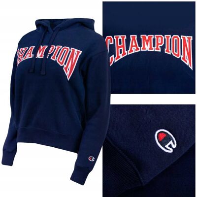 Champion Bluza Damska 114766 Navy Rozmiar L Champion Bluza Damska 114766 Navy Rozmiar L
