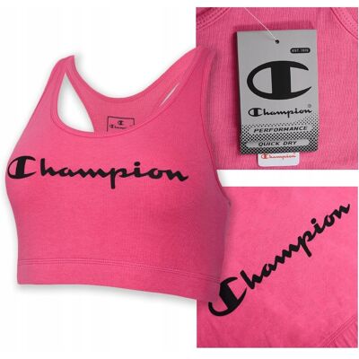 Champion Top Stanik Sportowy Racerback Różowy Rozmiar XS Champion Top Stanik Sportowy Racerback Różowy Rozmiar XS