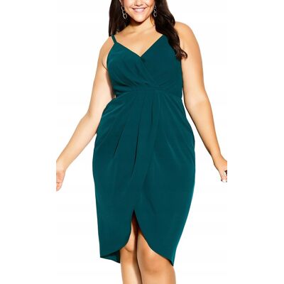 Inny producent CITY CHICK SUKIENKA ZIELONA KOKTAJLOWA ASYMETRYCZNA PLUS SIZE S 17CA Inny producent CITY CHICK SUKIENKA ZIELONA KOKTAJLOWA ASYMETRYCZNA PLUS SIZE S 17CA
