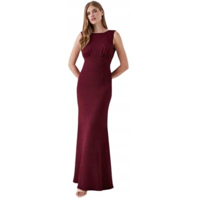 Inny producent Coast Długa Sukienka bez Rękawów Bordowa 36 Hkd Inny producent Coast Długa Sukienka bez Rękawów Bordowa 36 Hkd