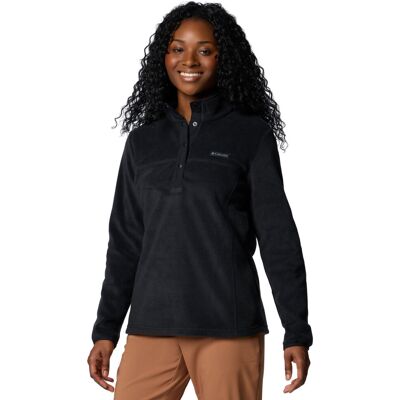 Columbia Benton Springs 1/2 Snap Pull Over II 2085651010, Kobieta, Polar, Czarny Columbia Benton Springs 1/2 Snap Pull Over II 2085651010, Kobieta, Polar, Czarny