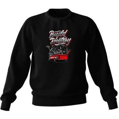 Inny producent Czarna bluza BULID AND DESTORY-XXL Inny producent Czarna bluza BULID AND DESTORY-XXL