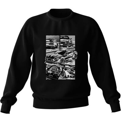 Inny producent Czarna bluza FORD Mustang -3XL Inny producent Czarna bluza FORD Mustang -3XL